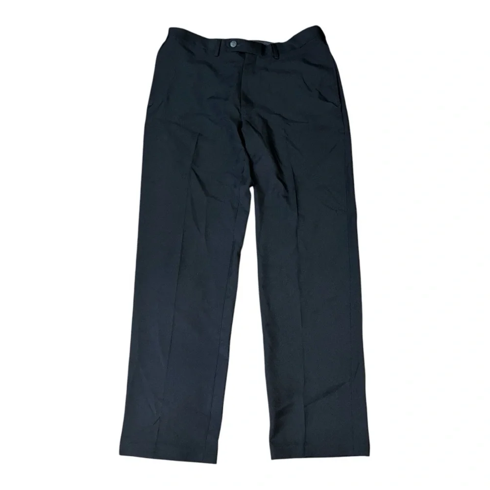 Haggar | Pants | Hagger Classic Fit Black Trousers Dress Pants 34 X 32 |  Poshmark